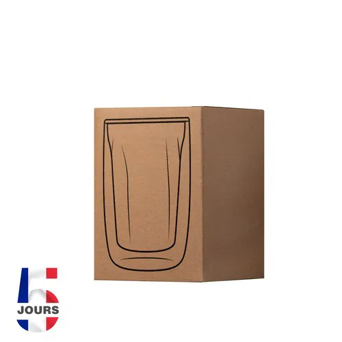 Verre à Double Paroi 250ml STOCK FRA