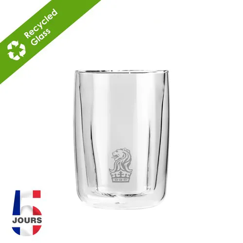 Verre à Double Paroi 250ml STOCK FRA