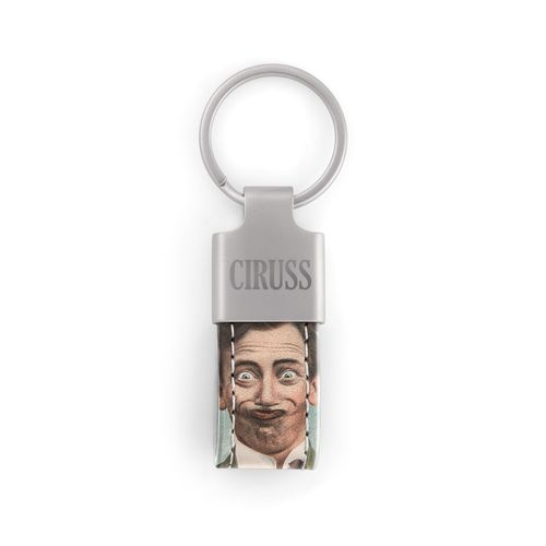 Porte-Clés Simili Cuir Premium 55x20mm - Personnalisable