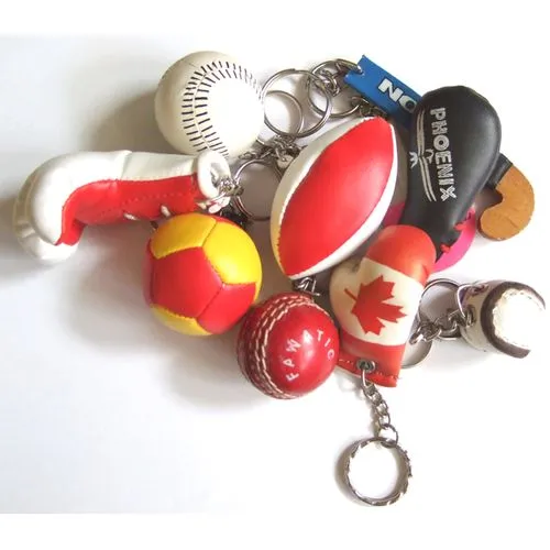 Porte-clés Sport Personnalisables en Similicuir - Sérigraphie