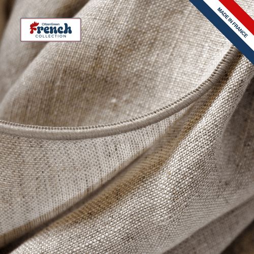 Chèche Lin Français 160g - Personnalisable par Sérigraphie
