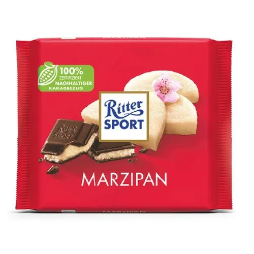 TABLETTE RITTER SPORT dans une boîte en carton personnalisable