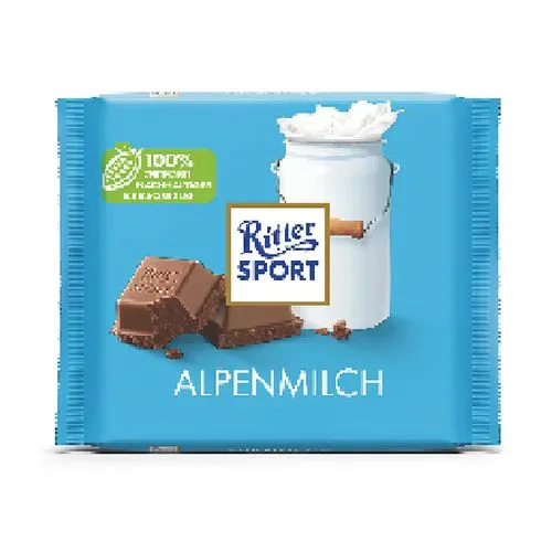 TABLETTE RITTER SPORT dans une boîte en carton personnalisable