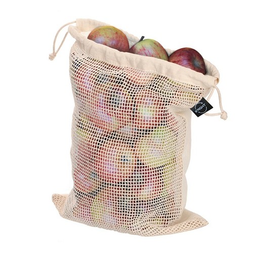 Sac en coton pour fruits et légumes grand format personnalisable