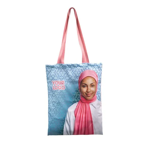 Sac Shopping Personnalisable en Gabardine - Fabrication Italienne