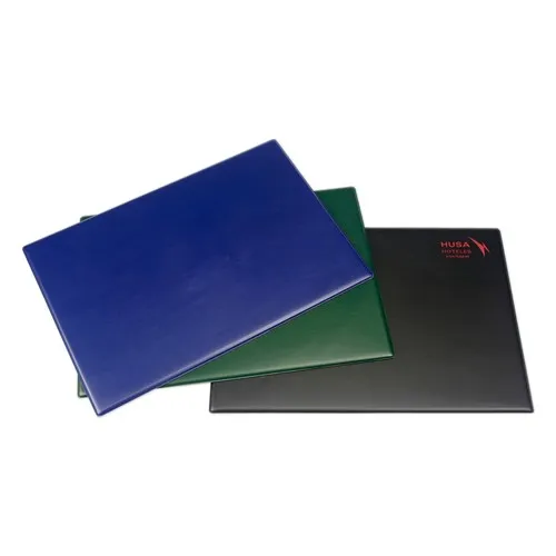 Sous-mains personnalisés par sérigraphie - Communication de bureau