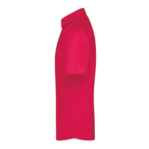 Chemise homme à manches courtes en popeline