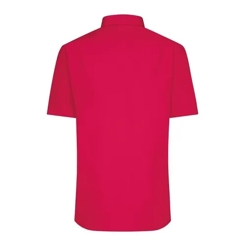 Chemise homme à manches courtes en popeline