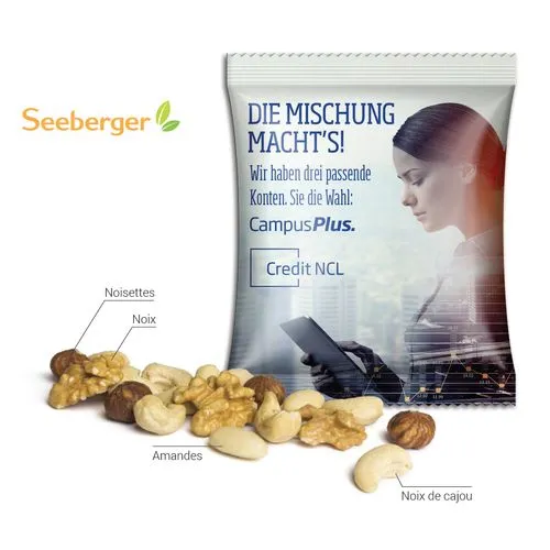 MELANGE DE FRUITS A COQUE dans un sachet personnalisable