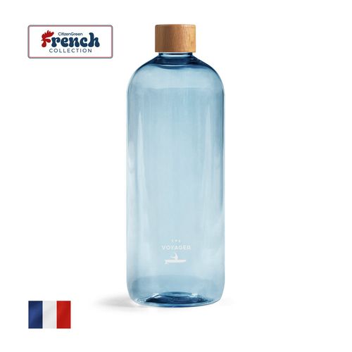 Bouteille JUJU 1000ml en PET recyclé - Fabrication française écoresponsable