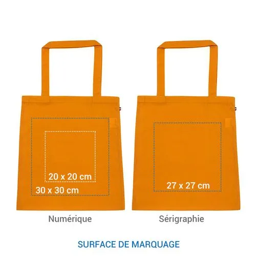 Sac coton ALFRED 140 - Blanc