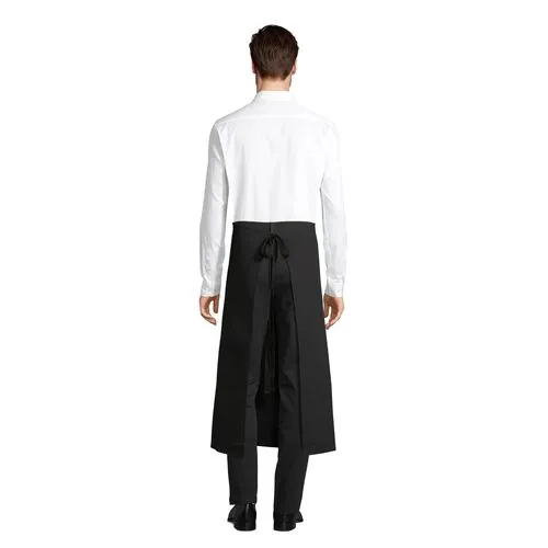 Tablier de Chef Sans Bavette Extra Long - Coton Premium Personnalisable