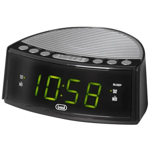 RADIO REVEIL NOIR RC 846 D TREVI