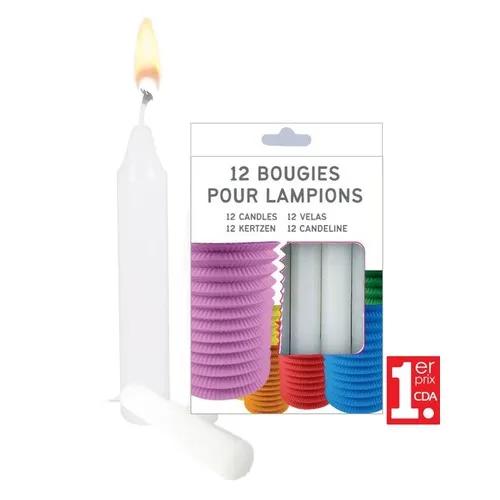 Bougie LED Paillettes Neige Personnalisable - Décoration Noël Entreprise