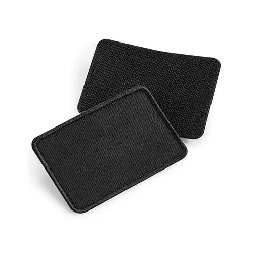 Écusson de poitrine SECURITY personnalisable avec velcro et porte-badge