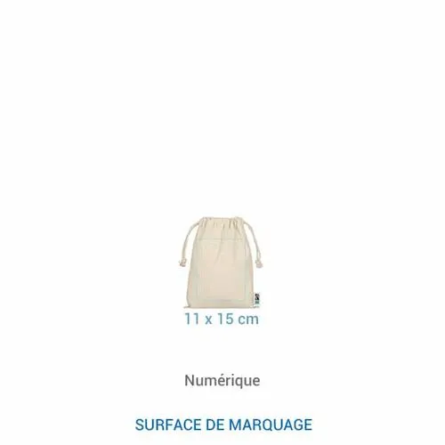 Pochon FIDJI S Fairtrade 140