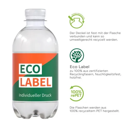 Eau vitaminée Citron-Cactus, 330 ml