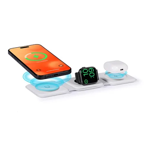 Chargeur Sans Fil Magnétique 15W Pliable Personnalisable