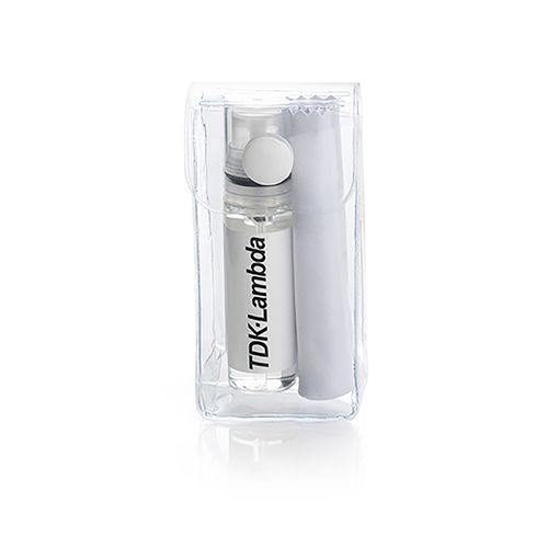 Kit nettoyage lunettes et écrans personnalisé - 2 pièces en boîte