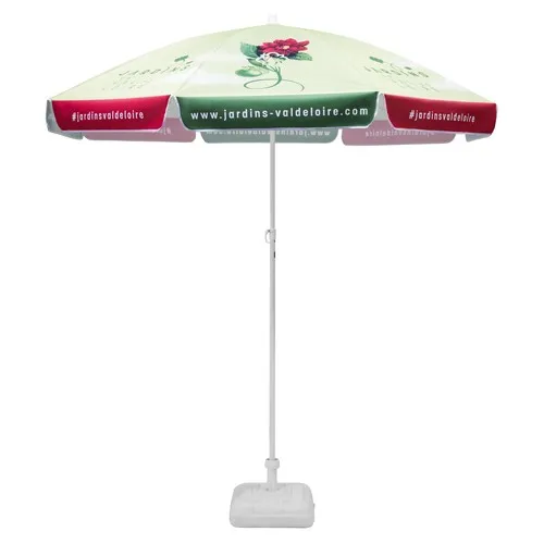 Parasol de Plage Publicitaire Personnalisé - Léger et Mobile