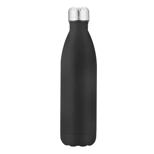 Bouteille Isotherme 500ml Acier Noir - Personnalisable