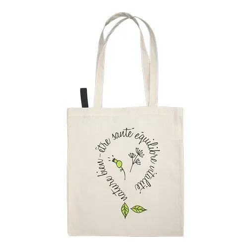 Sac Coton Pharmacie Personnalisable - Anses Longues