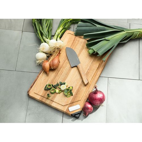 Planche à découper acacia avec aiguiseur intégré personnalisable