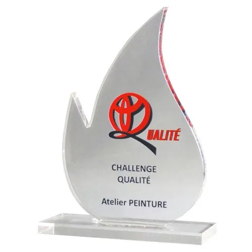 Trophée FLAMME PLEXI
