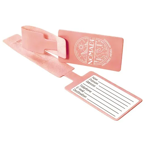 Etiquette bagage RECTANGULAIRE 60x100 - Prestige