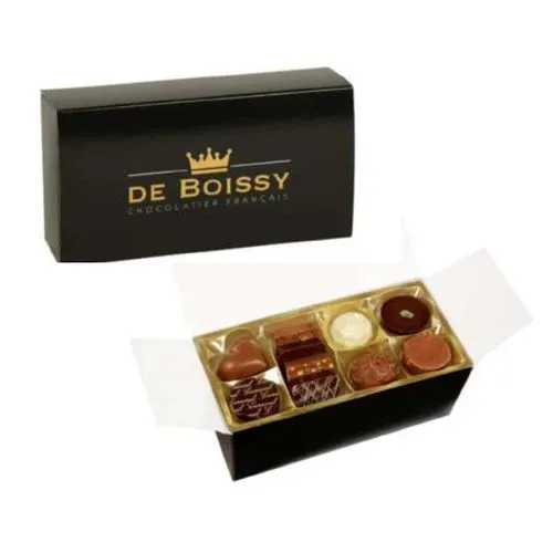 BOITE 140g - 15 CHOCOLATS NOIRS ET LAITS