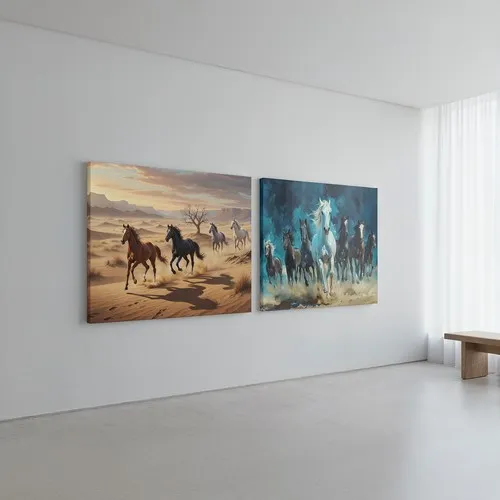 Toile sur châssis 2 cm personnalisée - Impression latex haute qualité