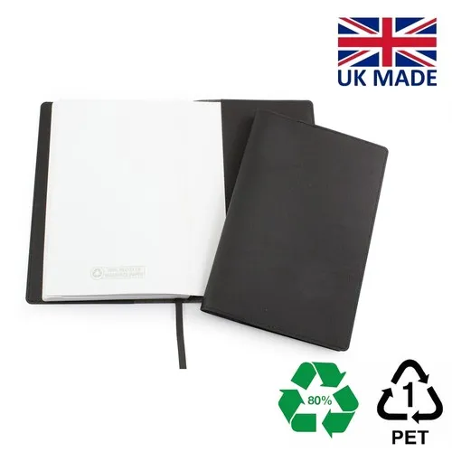 Protège Carnet A5 Éco-Responsable en rPET Recyclé Personnalisable