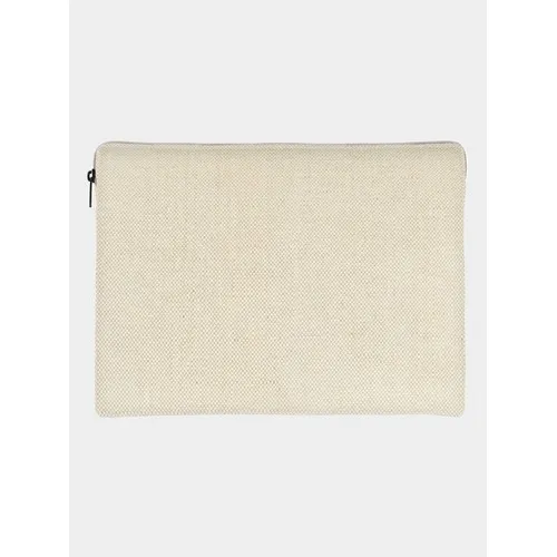 Housse Ordinateur Écologique en Jute - Protection Anti-Choc Personnalisable