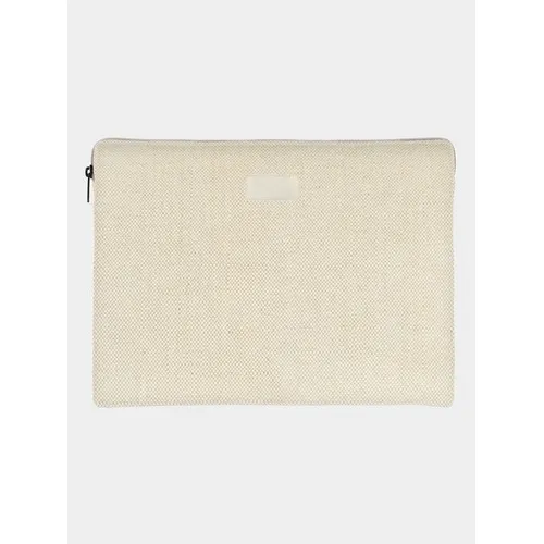 Housse Ordinateur Écologique en Jute - Protection Anti-Choc Personnalisable