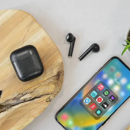 ECOUTEURS SANS FIL BLUETOOTH - NOIR