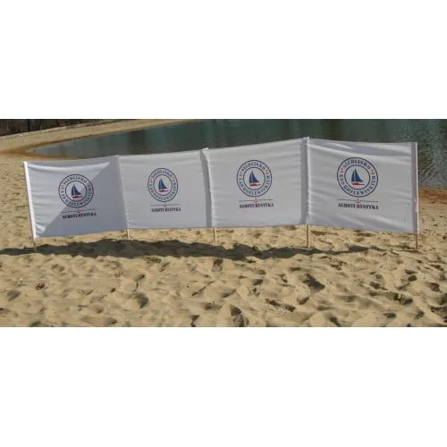 ÉCRAN DE PLAGE PUBLICITAIRE