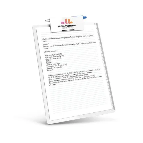 ECRITOIRE AVEC PLAQUE PORTE STYLO