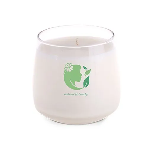 Bougie Publicitaire Personnalisable - Cadeau Client Élégant