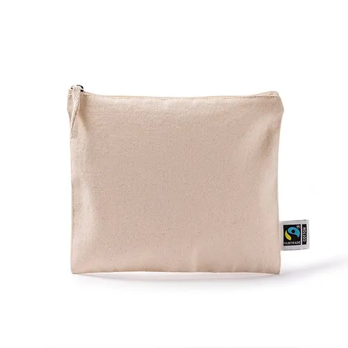 Pochette Coton Fair Trade Personnalisable - Sérigraphie sur Mesure