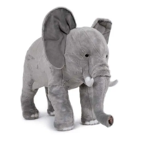 Éléphant en Peluche Géant 82 cm Personnalisable par Sérigraphie