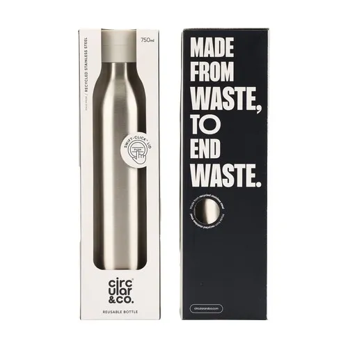 Circular&Co Recycled Stainless Steel Bottle 750 ml