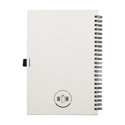 Milk-Carton Wire-O Notebook A5 bloc-notes