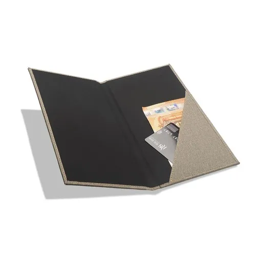 Étui à Facture Personnalisable en Simili Cuir - Dès 20 ex.