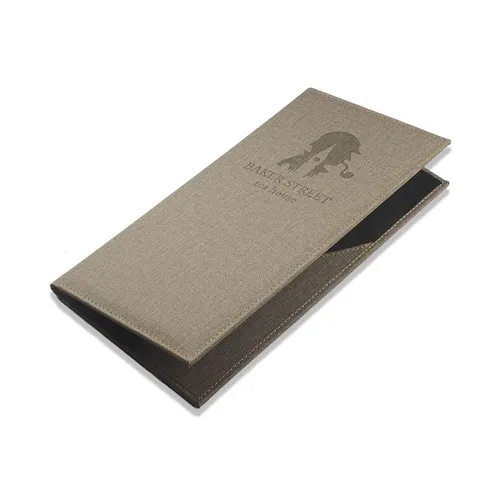 Étui à Facture Personnalisable en Simili Cuir - Dès 20 ex.