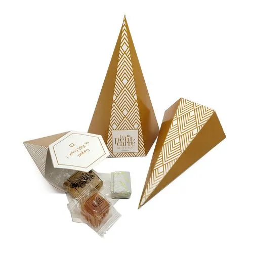 Pyramide Gourmande Personnalisée - 9 Douceurs Artisanales Bio