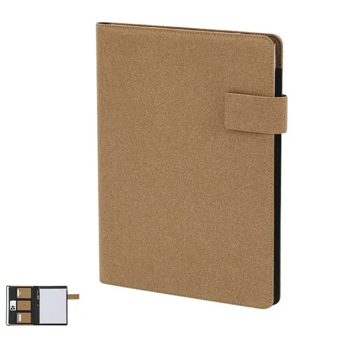 Porte-Documents A4 en Liège Personnalisable - Conférencier Écologique