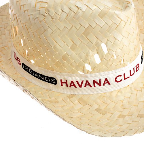 Chapeau de paille blanc personnalisable - Fabrication européenne