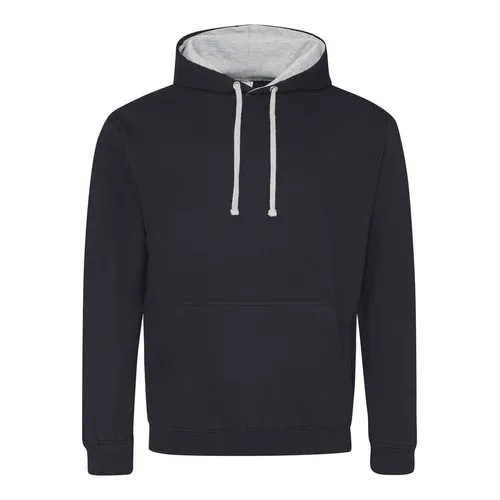 Sweat avec capuche en contraste