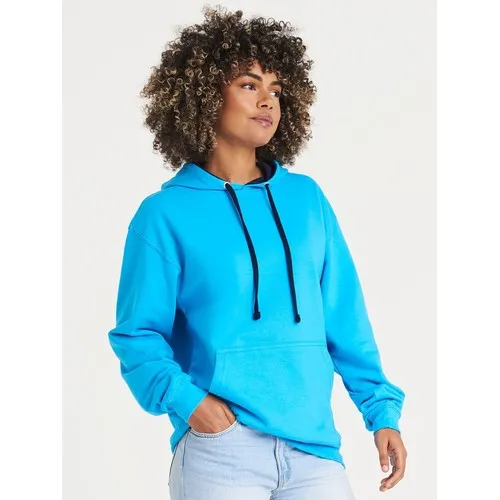 Sweat avec capuche en contraste