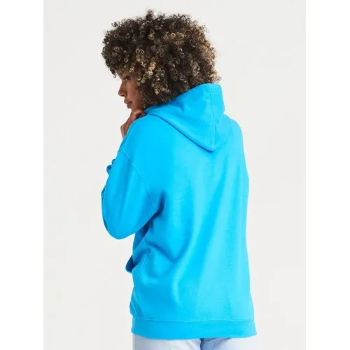 Sweat avec capuche en contraste